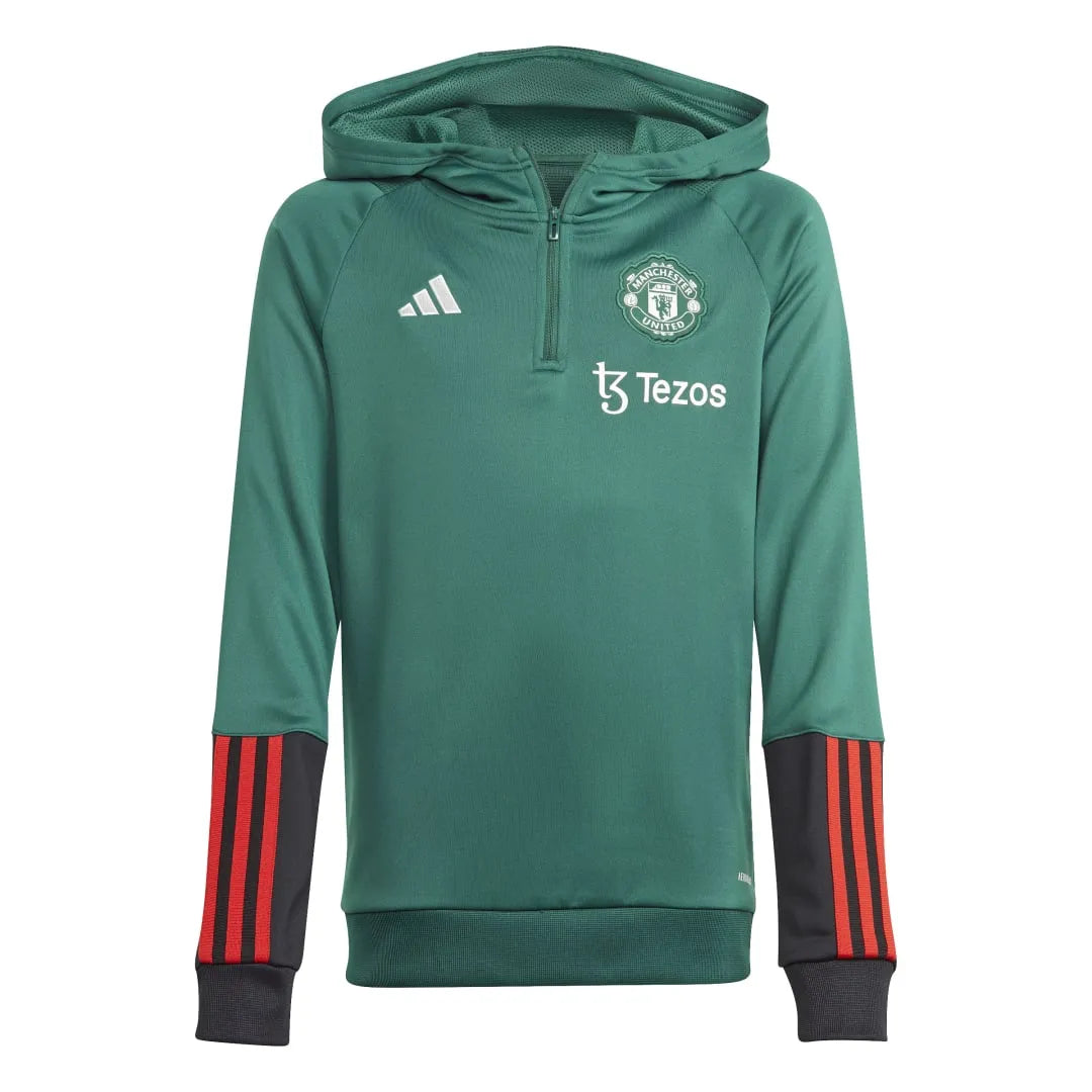 Adidas Manchester United 23/24 Training pulóver, gyerek kapucnis pulóver - Sportmania.hu