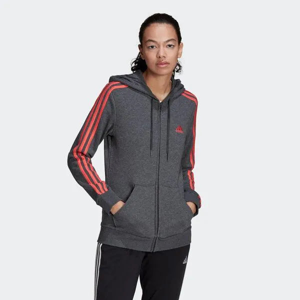 Adidas W 3S FT FZ HD Pulóver - Sportmania.hu