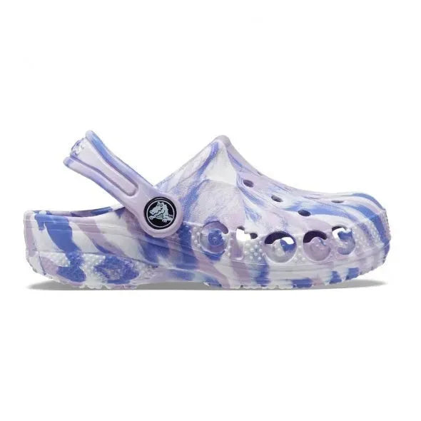 Crocs Baya Marbled Clog T gyerek Papucs