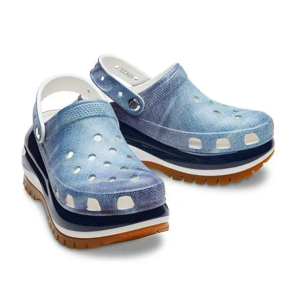 Crocs Classic Mega Crush Denim Clog Papucs - Sportmania.hu