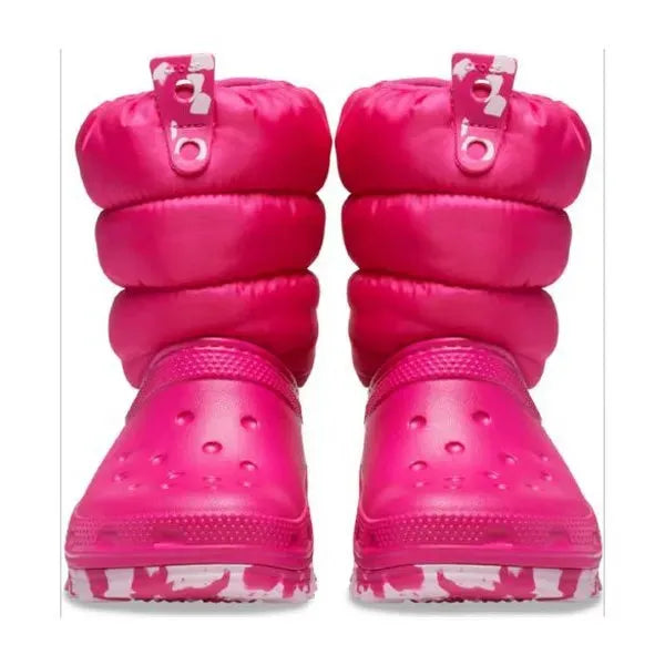 Crocs Classic Neo Puff Boot T gyerek Túracipő 207683-6X0