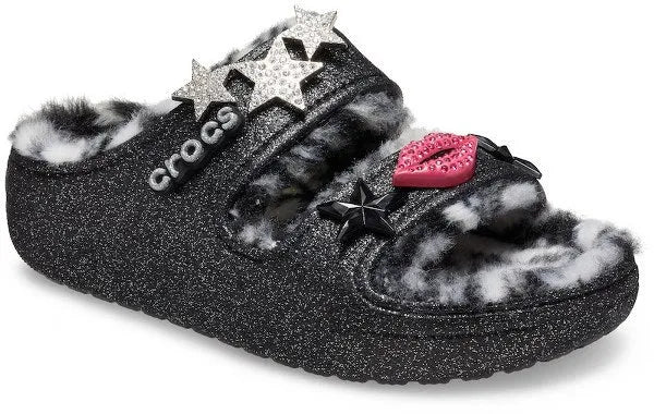 Crocs Clssic Cozzzy Disco Glitter Sandal CIPÕ - - SZANDÁL Papucs - Sportmania.hu