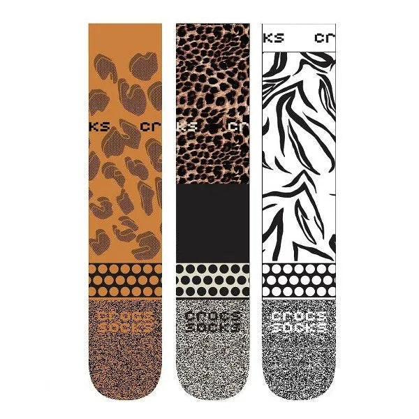 Crocs Socks Adult Crew Animal Remix 3 Pack Zokni - Sportmania.hu