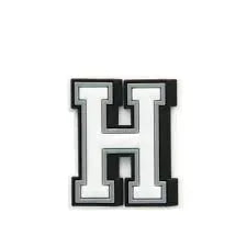 Crocs Letter H unisex Cipődísz
