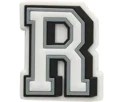 Crocs Letter R unisex Cipődísz