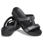 Crocs Monterey Metallic SO Wedge W női Papucs