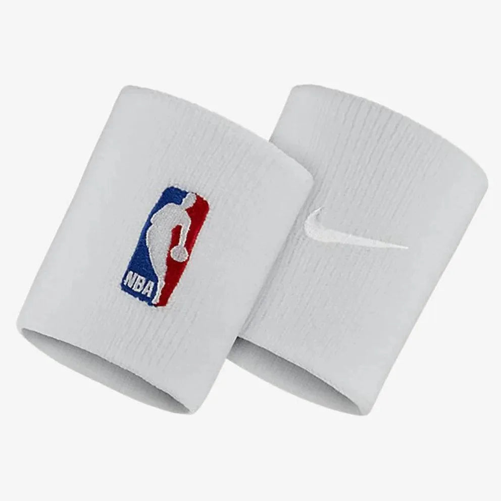 Nike EQ Nike NBA felnőtt, fehér (2 db) Csukópánt Csuklószorító Csuklópánt