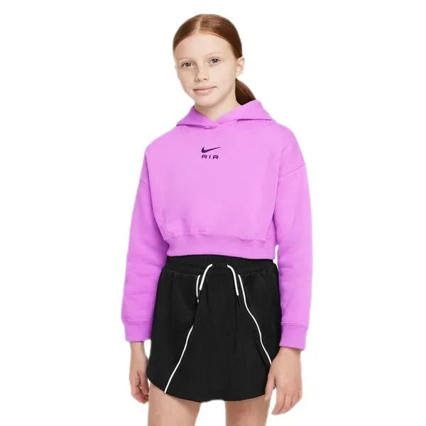 Nike_ Nike Air French Terry Cropped kapucnis gyerek Kapucnis pulóver