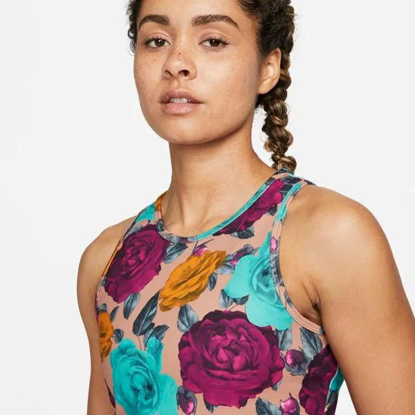 Nike_ Nike Dri-FIT Icon Clash-Womens Slim Printed Tank Atléta