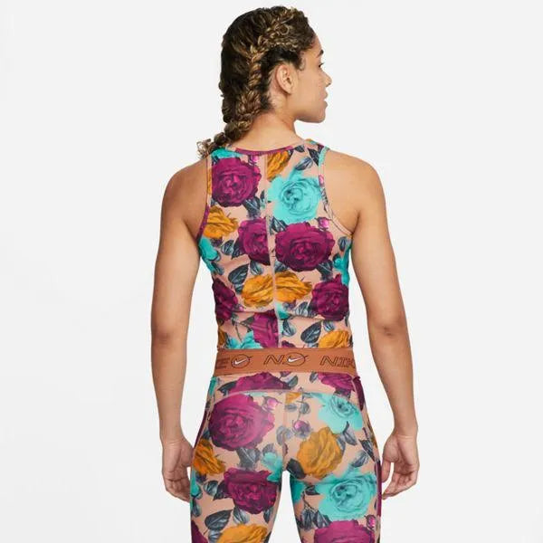 Nike_ Nike Dri-FIT Icon Clash-Womens Slim Printed Tank Atléta