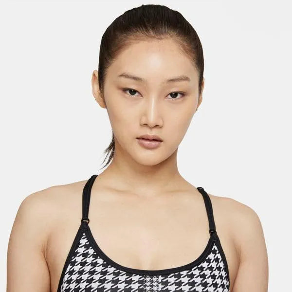 Nike_ Nike Dri-FIT Indy Icon Clash Women\'s Light-Support Padded T-Back Sports Bra Sportmelltartó