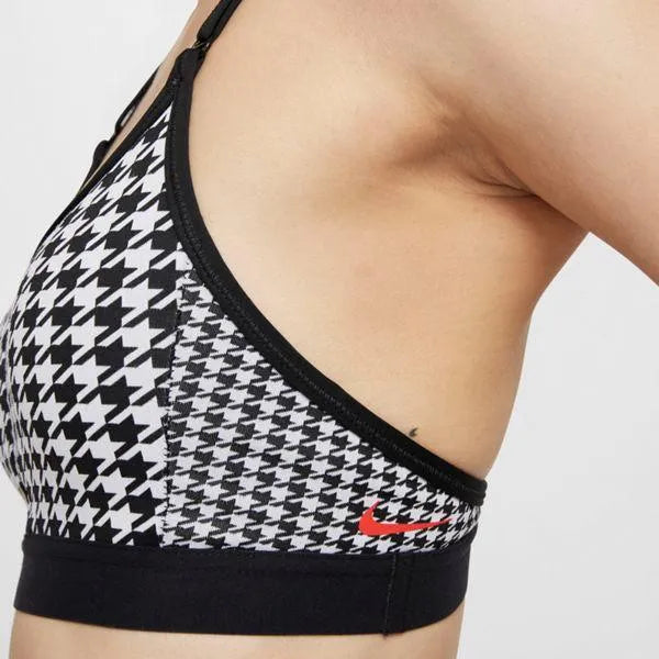 Nike_ Nike Dri-FIT Indy Icon Clash Women\'s Light-Support Padded T-Back Sports Bra Sportmelltartó