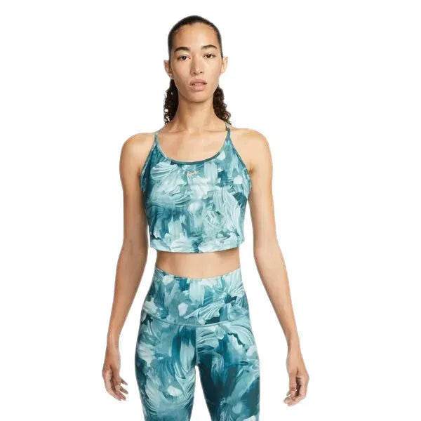 Nike_ Nike Dri-FIT One-Womens Cropped Printed Tank Top Atléta - Sportmania.hu