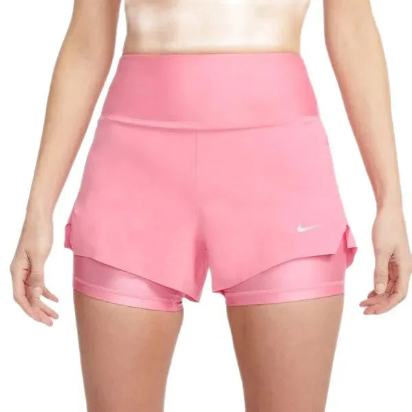 Nike_ Nike Dri-FIT Swift Womens Mid-Rise 3\" 2-in-1 Running Shorts with Pockets Short - Sportmania.hu