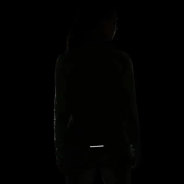 Nike_ Nike Dri-FIT Swoosh-Women\'s 1/4-Zip Long-Sleeve Running Mid Layer Pulóver