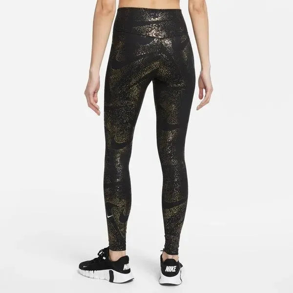 Nike_ Nike One-Women\'s Mid-Rise Printed Leggings - Sportmania.hu