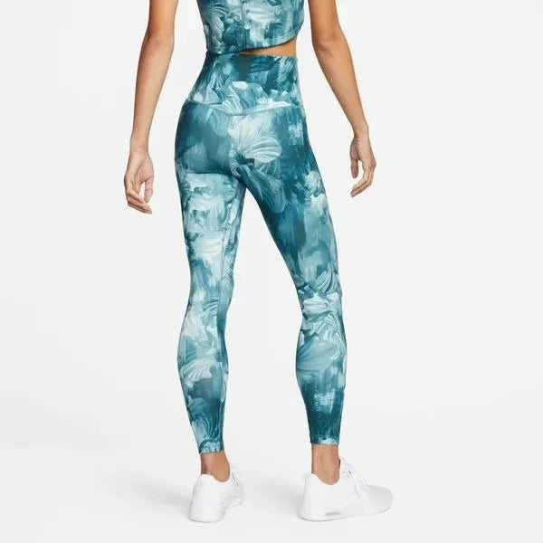 Nike_ Nike One-Womens High-Waisted 7/8 Allover Print Leggings
