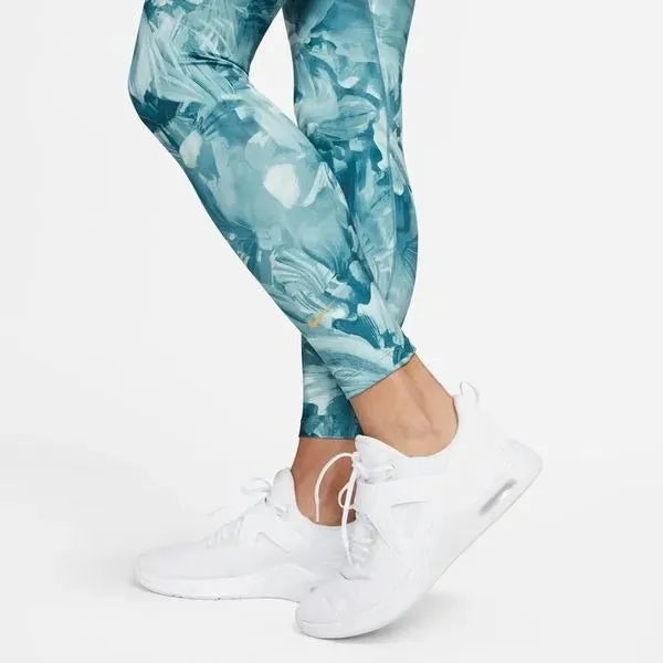 Nike_ Nike One-Womens High-Waisted 7/8 Allover Print Leggings