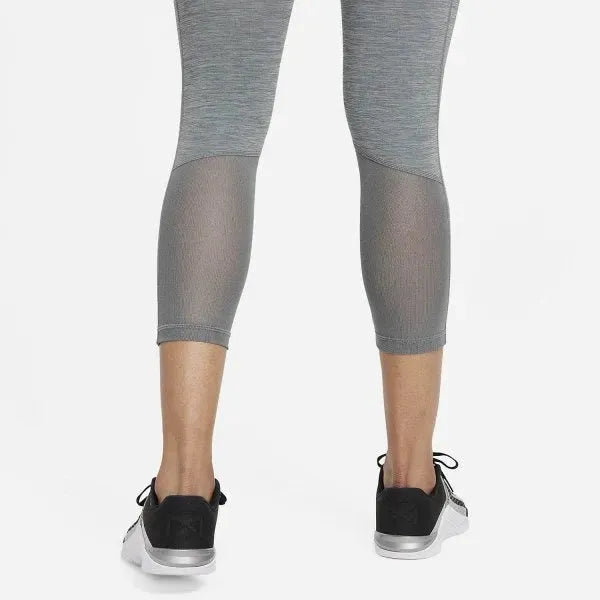 Nike_ Nike Pro 365-Women\'s Mid-Rise Cropped Mesh Panel Leggings