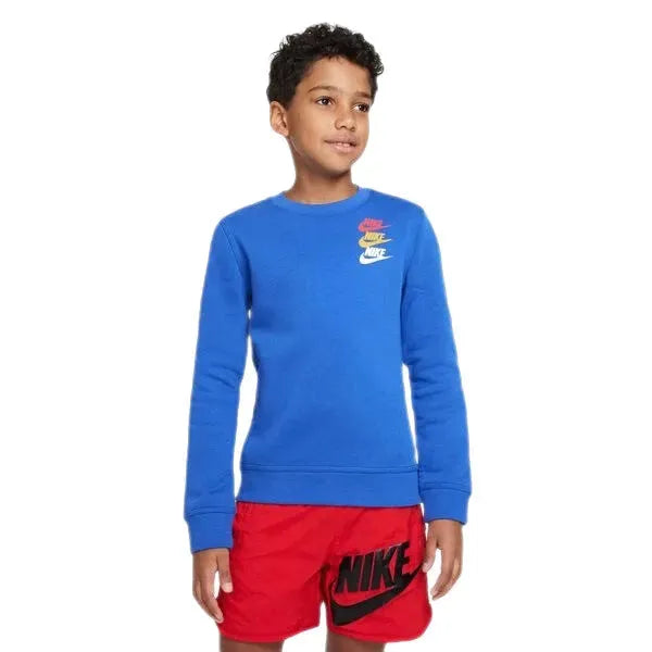 Nike_ Nike Sportswear Standard Issue Big Kids (Boys) Fleece Sweatshirt Hosszú ujjú gyerek Hosszú ujjú póló