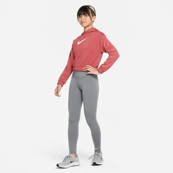 Nike_ Nike Therma-FIT-Big Kids\' (Girls\') Pullover Hoodie Pulóver - Sportmania.hu