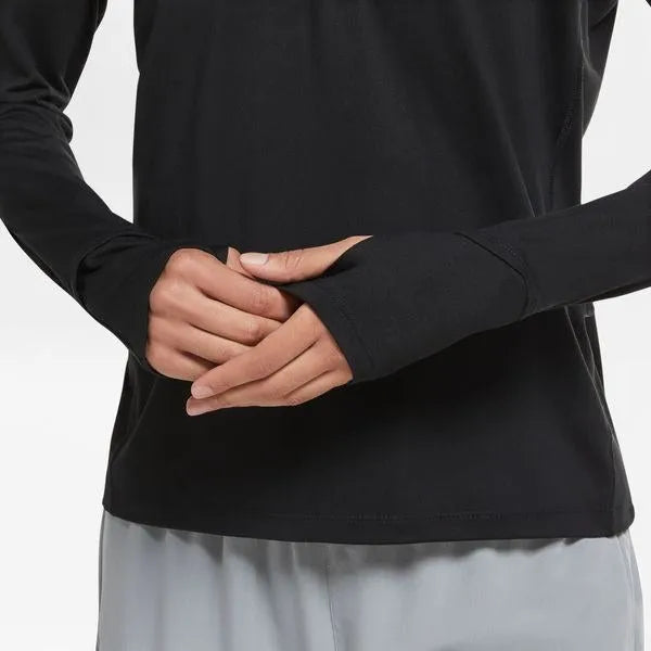 Nike_ NOS NIKE ELEMENT WOMEN\"S 1/2-Z Hosszú ujjú női Hosszú ujjú póló