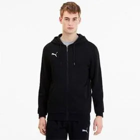 Puma teamGOAL 23 zip pulóver, férfi kapucnis pulóver - Sportmania.hu