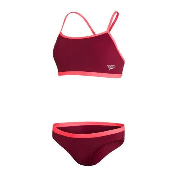Speedo 2 részes Tie-Back Top & Waistband Brief Versenyúszó női