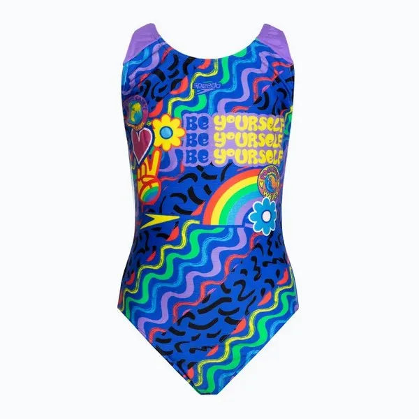 Speedo DIGI PLMT SPBK JF BLUE/YELLOW (UK) Úszódressz - Sportmania.hu