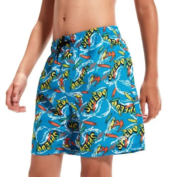 Speedo PRT 15\" WSHT JM BLUE/YELLOW (UK) Short - Sportmania.hu
