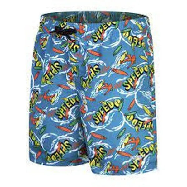Speedo PRT 15\" WSHT JM BLUE/YELLOW (UK) Short - Sportmania.hu