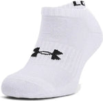 Under Armour Core No Show 3 darabos szett, fehér Zokni 1363241-100