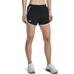 Under Armour Fly By 2.0 női, fekete rövidnadrág