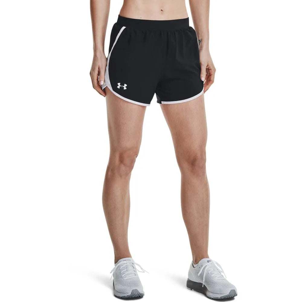 Under Armour Fly By 2.0 női, fekete rövidnadrág