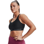 Under Armour Keyhole fekete női Sportmelltartó