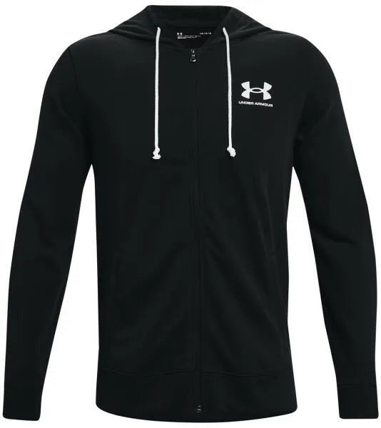 Under Armour Rival Terry LC FZ cipzáras kapucnis pulóver, férfi 1370409-001
