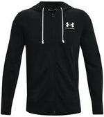Under Armour Rival Terry LC FZ cipzáras kapucnis pulóver, férfi 1370409-001