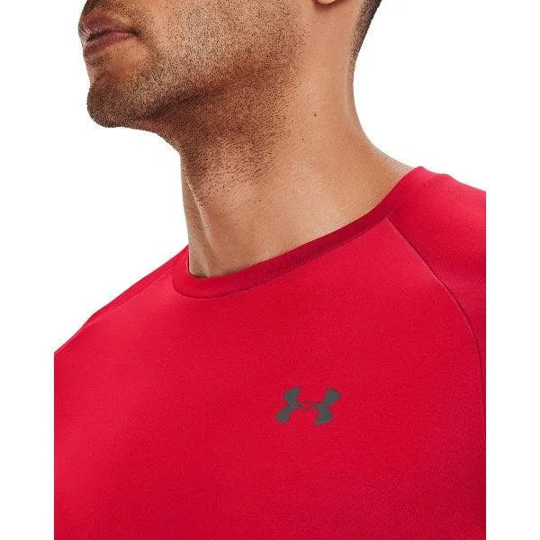 Under Armour Seamless SS férfi póló, piros Fitnesz Felső 1326413-600