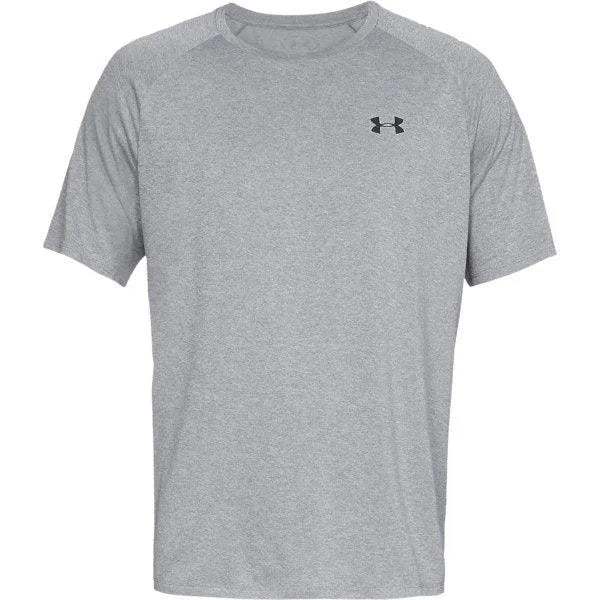 Under Armour TECH 2.0 SS férfi póló, szürke Fitnesz Felső 1326413-036