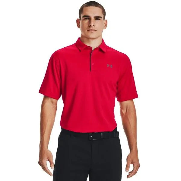 Under Armour Tech , Piros Galléros póló - Sportmania.hu