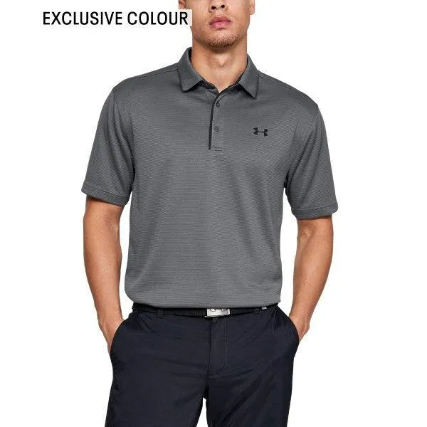 Under Armour Tech szürke Galléros férfi póló
